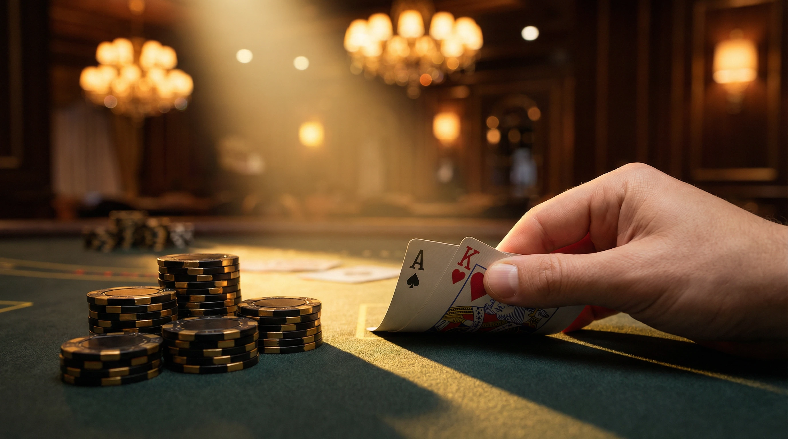 Mesa de blackjack profesional en casino en línea México